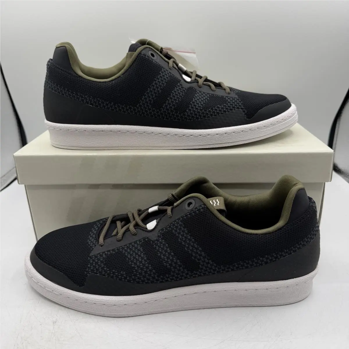 Adidas Norse Projects Campus 80s Primeknit Shoes Mens Sz 10 Black/grey BB5068