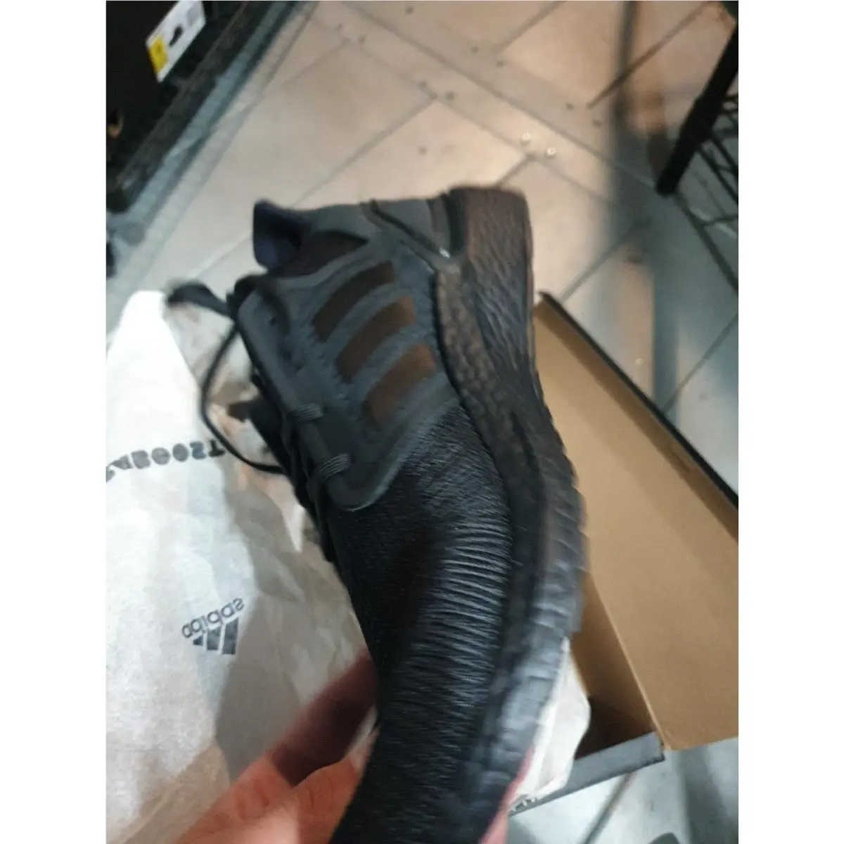 Adidas shoes - adidas UltraBoost 20 - UltraBoost - EG0691 - Black 3