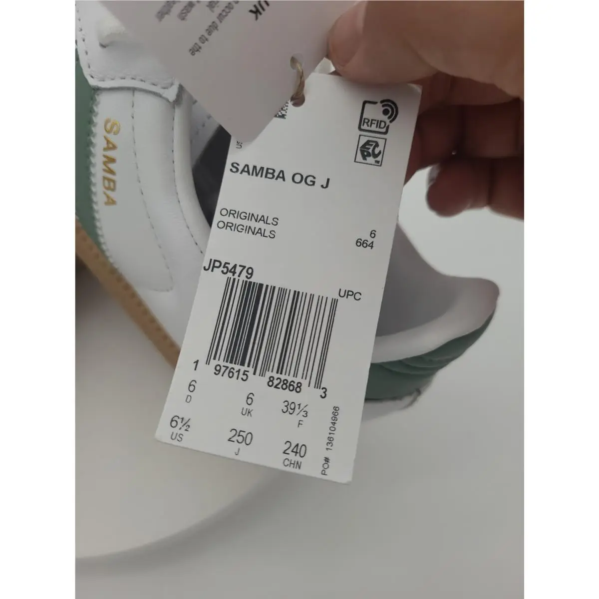 Adidas shoes - JP5479 - JP5479 - White (UPC: 197615828683) 5