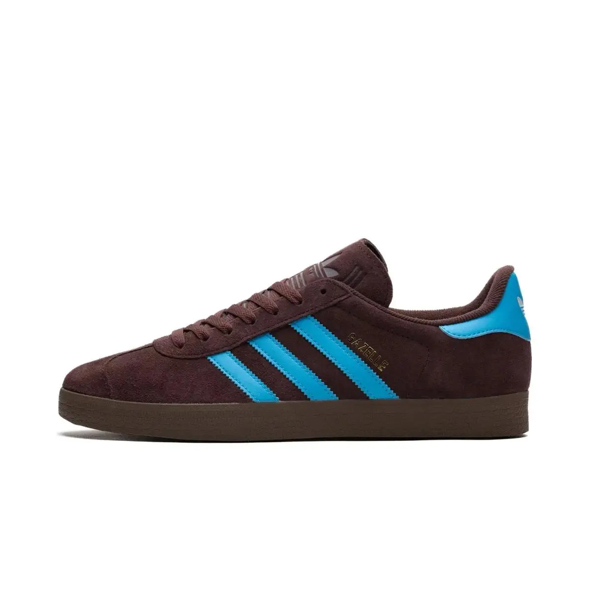 Adidas Gazelle `shadow Brown Sky Rush` Brown/blue JH5392 Men`s Size 11.5
