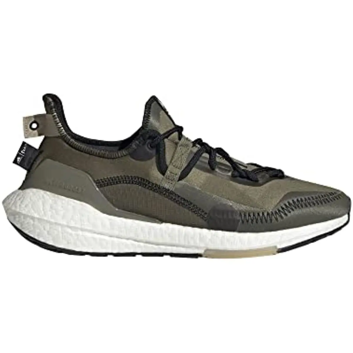 Adidas Ultraboost 21 x Parley Shoes Men`s G55649 Green Size 7