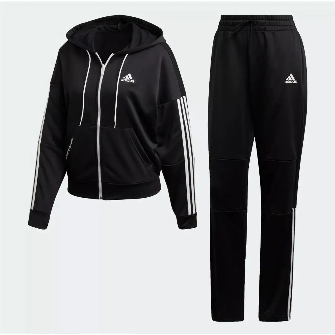 Small Ladidas Womens Game Time Aeroready Track Suit Pant Jacket FS6179 Small