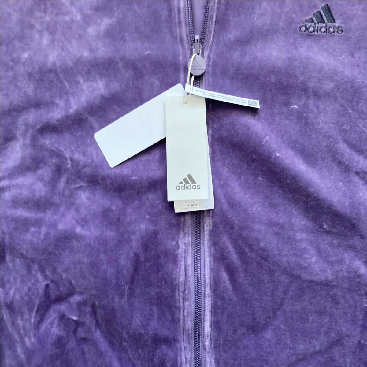 Adidas clothing - Adidas Velour - Velour - Violet 3