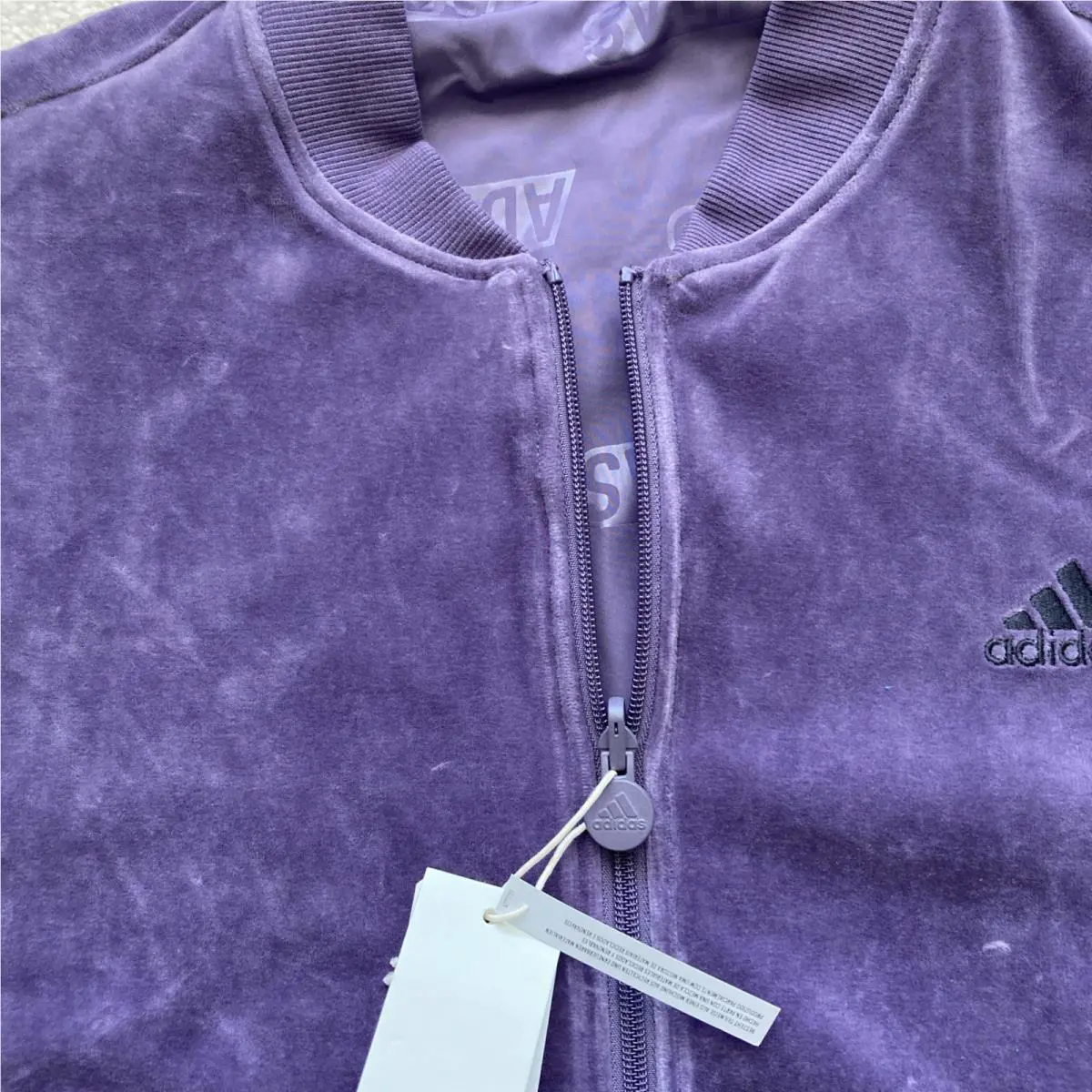 Adidas clothing - Adidas Velour - Velour - Violet 5
