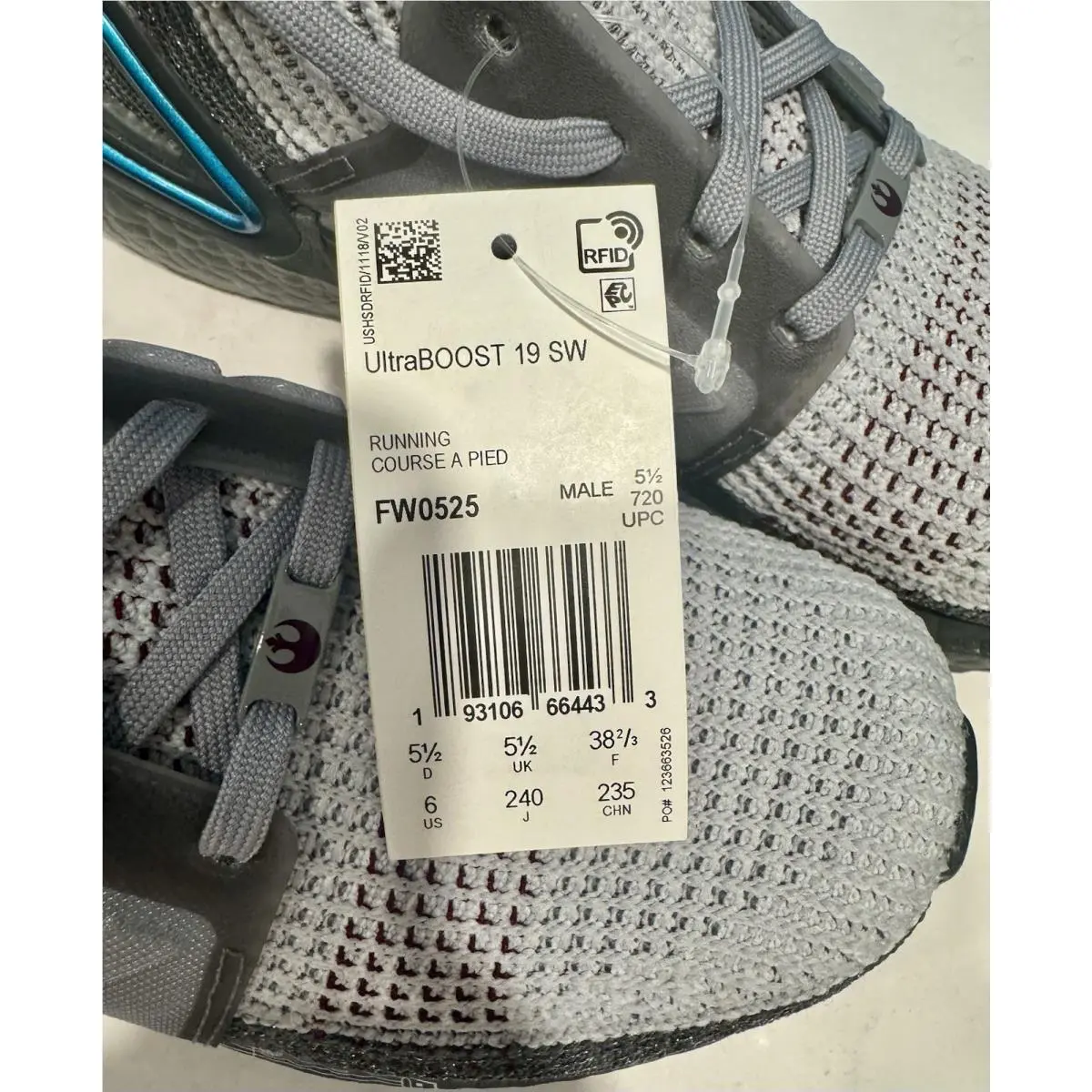 Adidas shoes - adidas Ultraboost 19 - Ultraboost - FW0525 - Gray 2