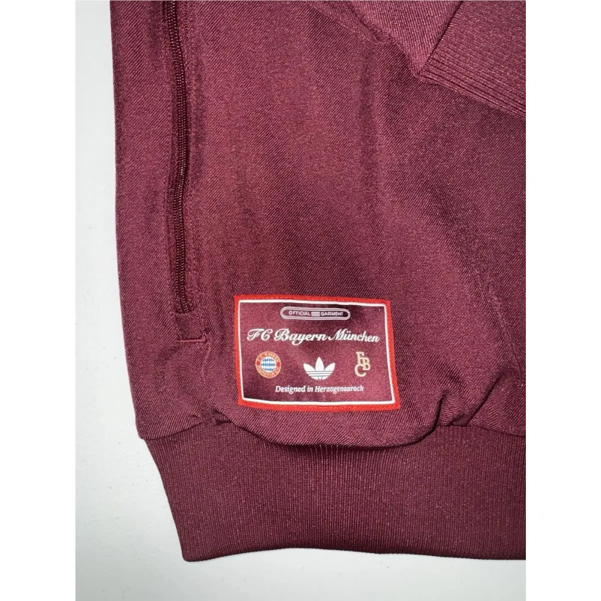 Adidas clothing - Adidas Icon - Icon - JF0582 - Burgundy (UPC: 196476783704) 2