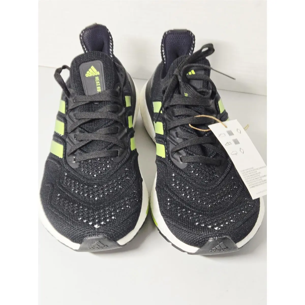 Adidas shoes - adidas Ultraboost 21 - Ultraboost - H01172 - Core Black / Solar Yellow / Cloud White 0