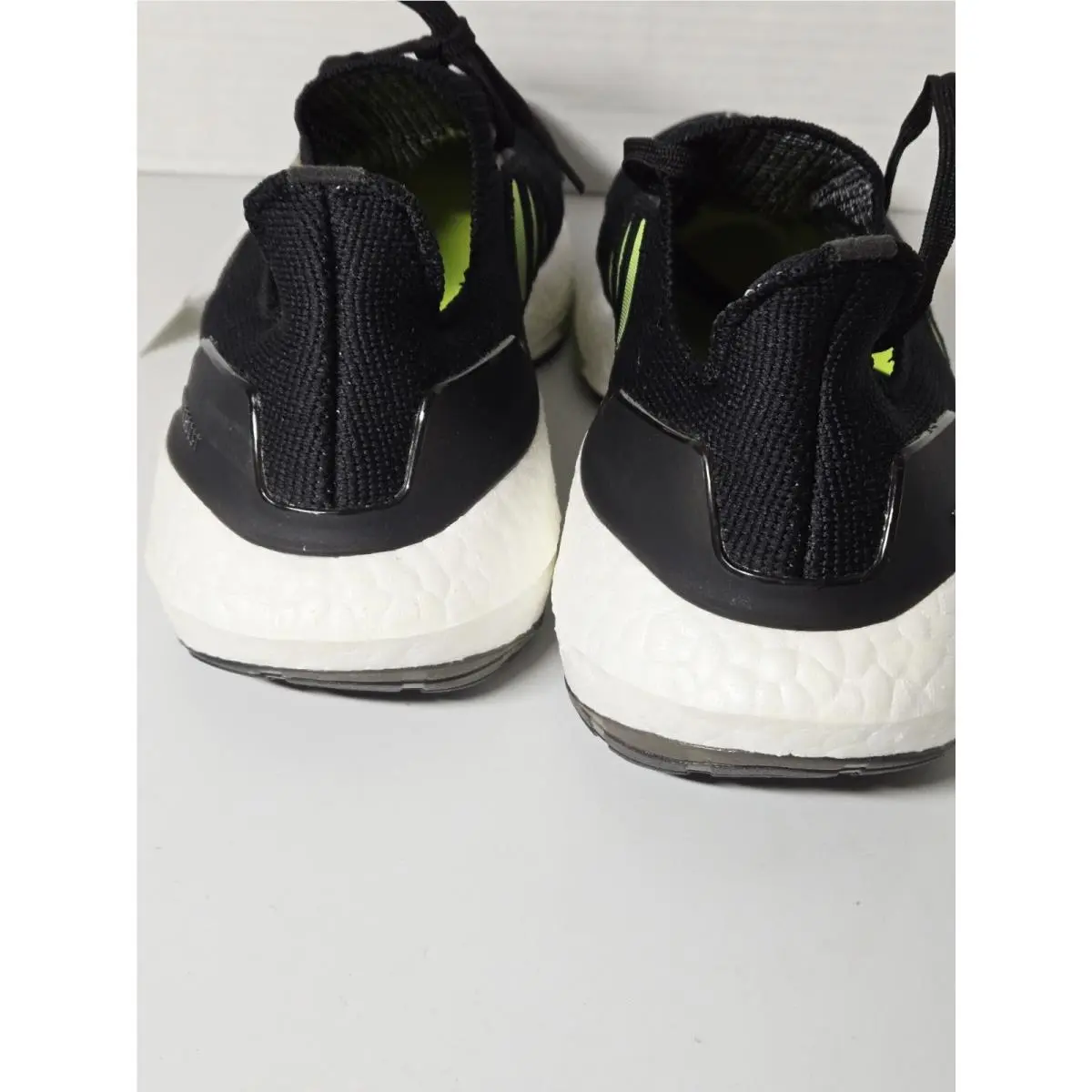 Adidas shoes - adidas Ultraboost 21 - Ultraboost - H01172 - Core Black / Solar Yellow / Cloud White 5