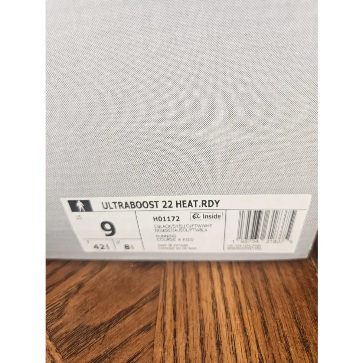 Adidas shoes - ultraboost 22 heat.rdy - ultraboost - H01172 - Black 2