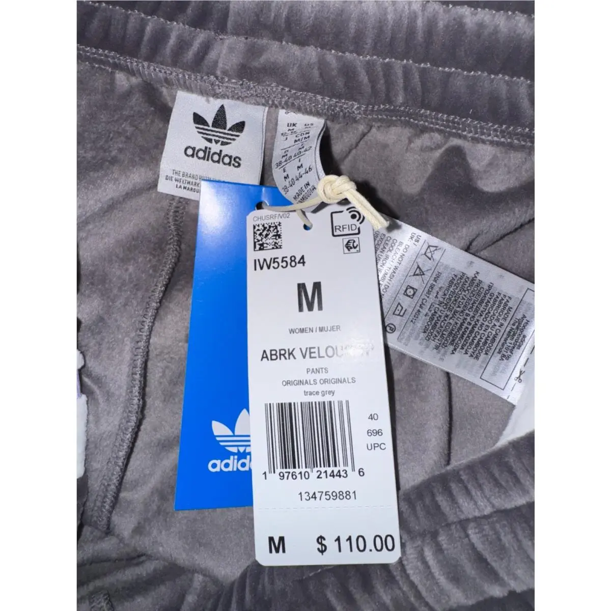 Adidas clothing - IW5584 - IW5584 - Grey/purple 7