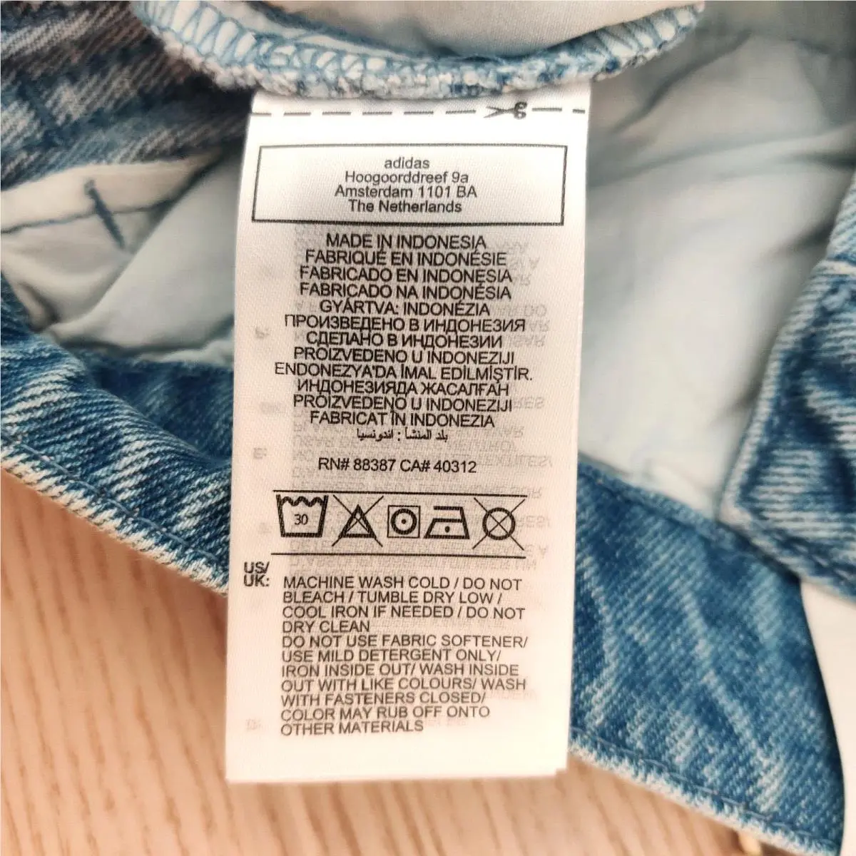 Adidas clothing - IS1699 - IS1699 - Blue 18