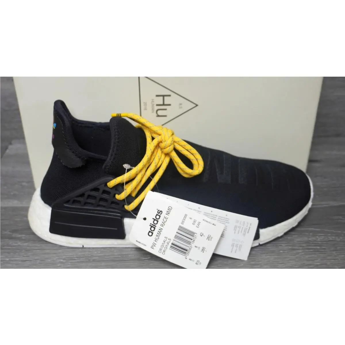 Adidas shoes - adidas NMD Hu - NMD - BB3068 - Black 1