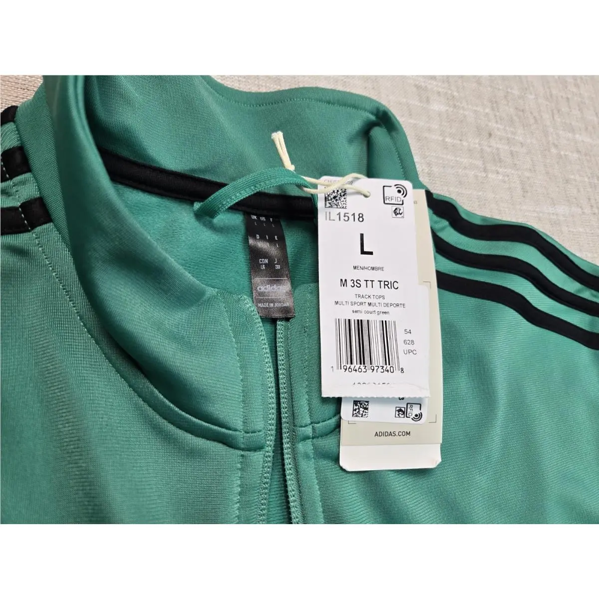 Adidas clothing - Green Black 11