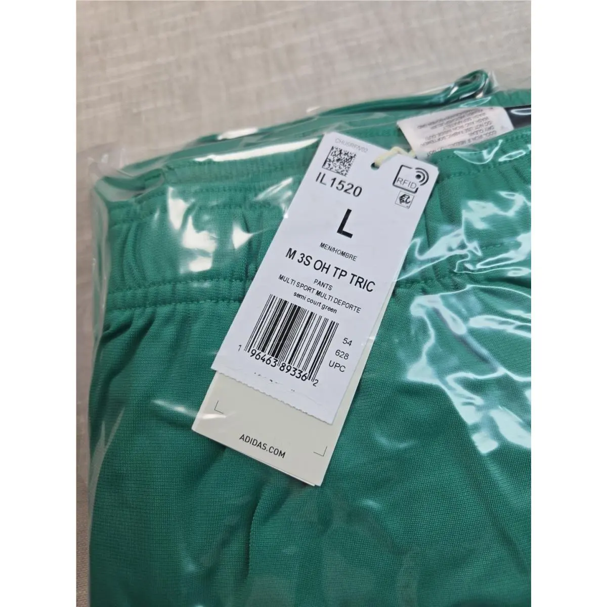 Adidas clothing - Green Black 12