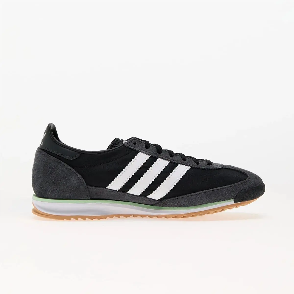 Adidas SL72 OG Black/white/green JH7390 Women`s Size 8
