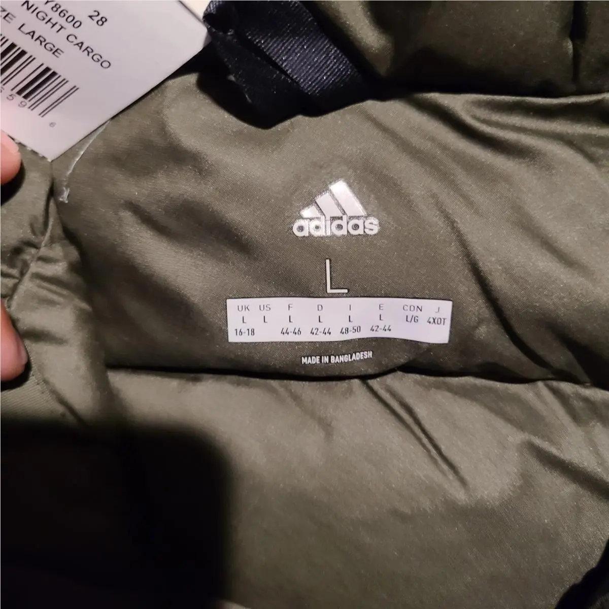 Adidas clothing - Adidas Xploric Parka - Xploric Parka - DZ1498 - Military Green (UPC: 0192609358665) 7