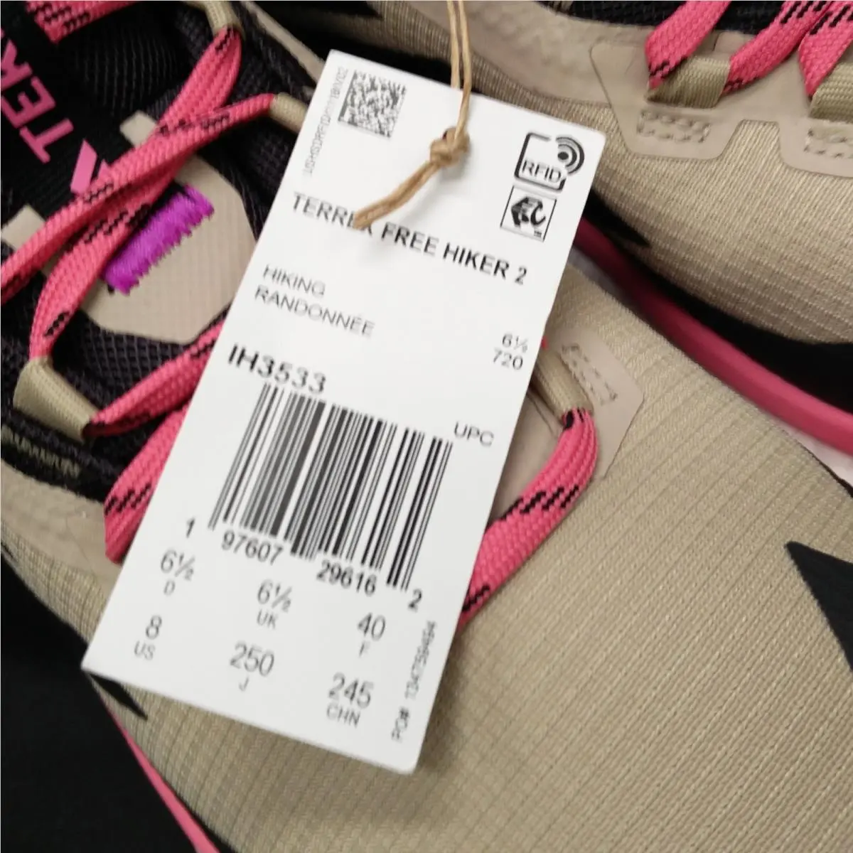 Adidas shoes - adidas TERREX Free Hiker - TERREX Free Hiker - IH3533 - Beige 8