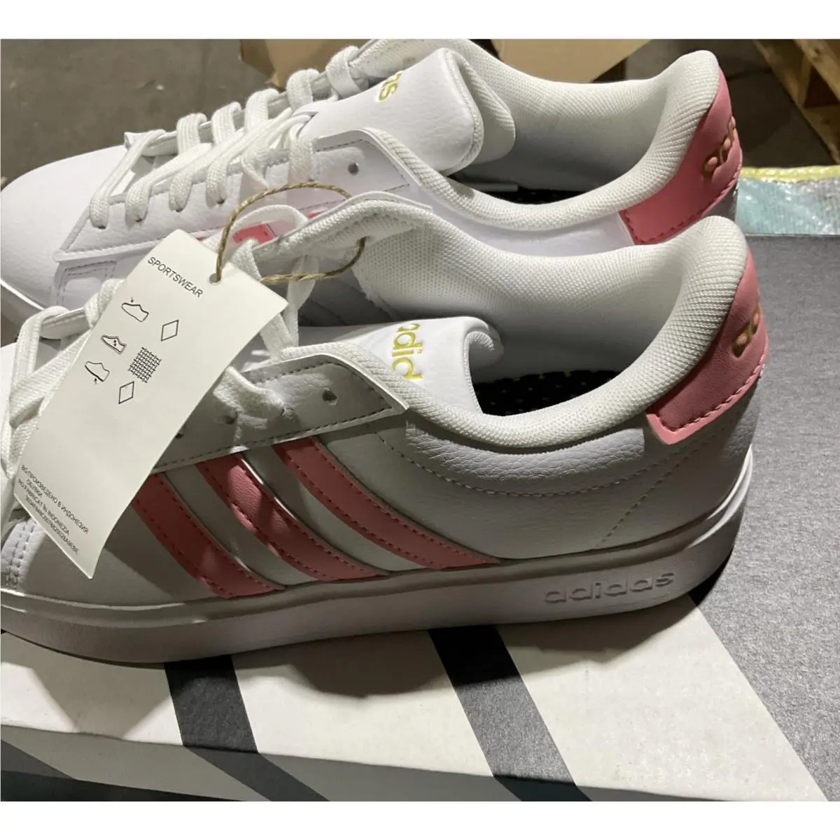 Adidas shoes - adidas Grand Court - Grand Court - IG9239 - Pink (UPC: 4067888077124) 0