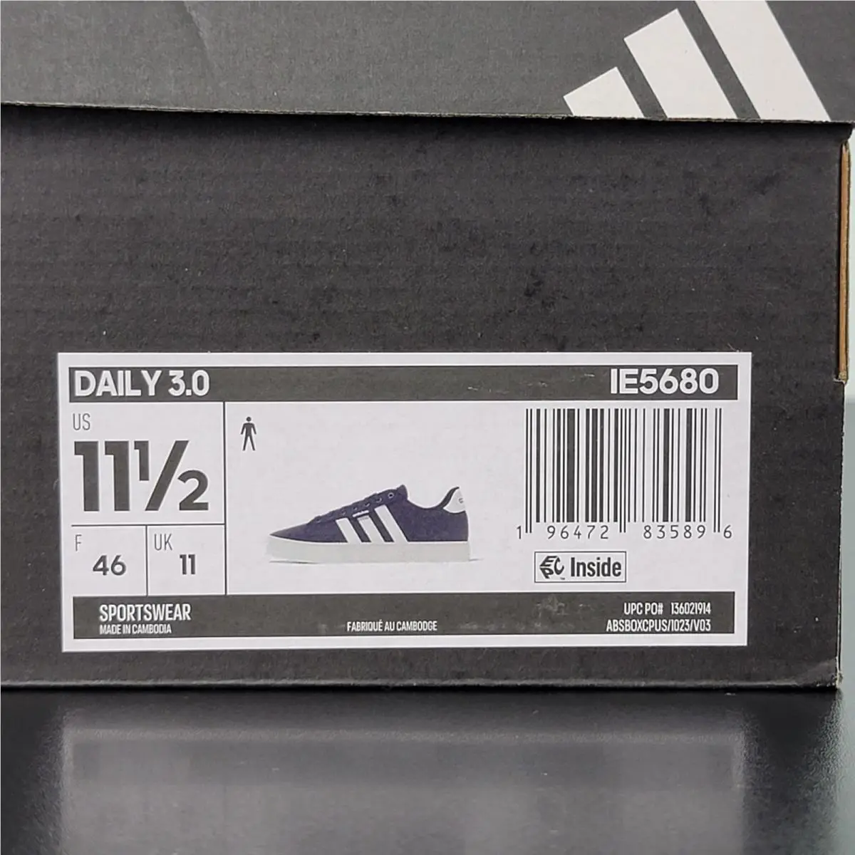 Adidas shoes - adidas Daily 3.0 - Daily - IE5680 - Blue 6
