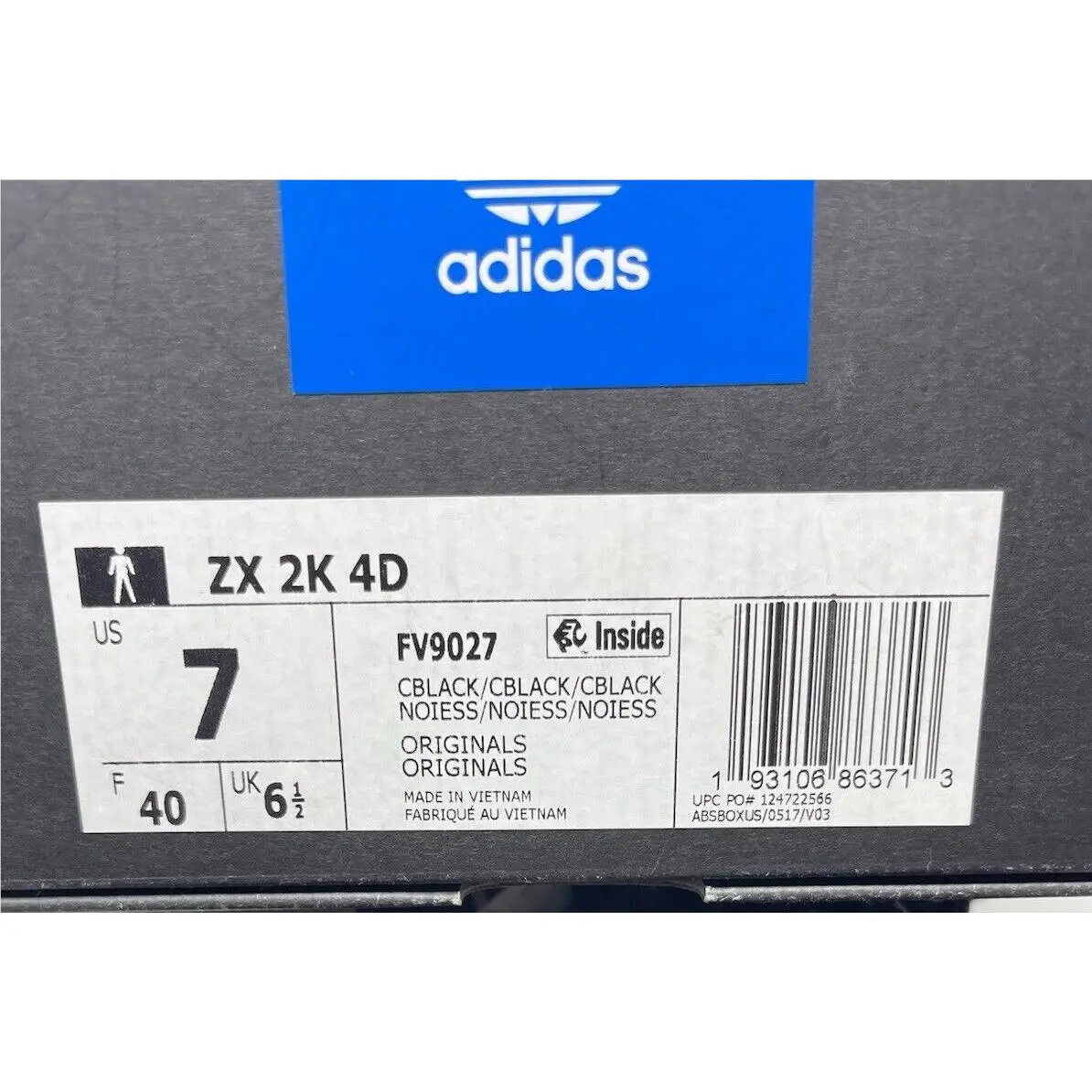 Adidas shoes - adidas ZX 2K - FV9027 - Black 6