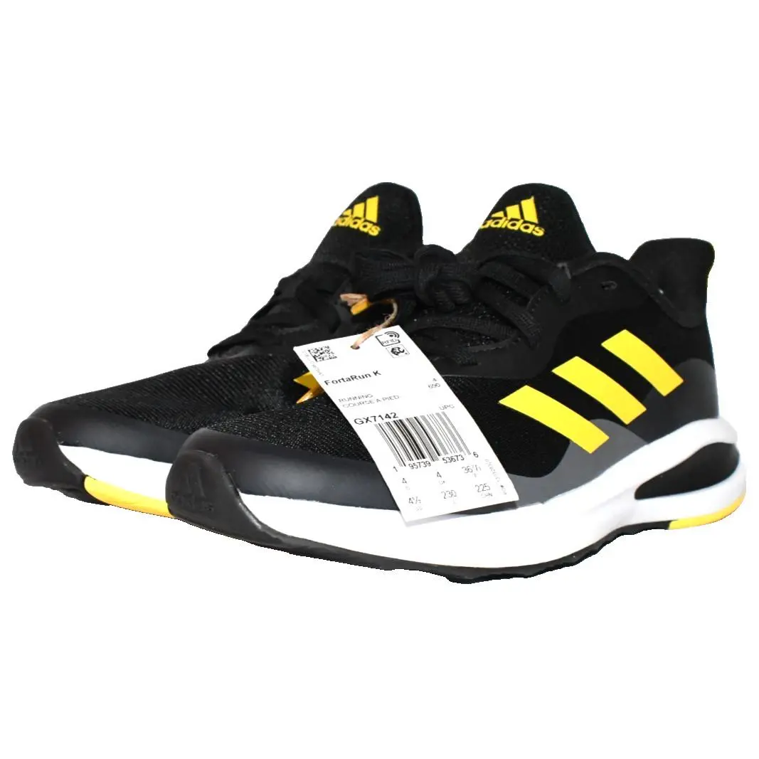 Adidas shoes - adidas FortaRun - FortaRun - GX7142 - Black & Yellow (UPC: 195739536736) 9