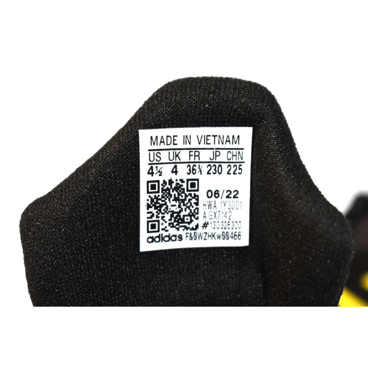 Adidas shoes - adidas FortaRun - FortaRun - GX7142 - Black & Yellow (UPC: 195739536736) 16