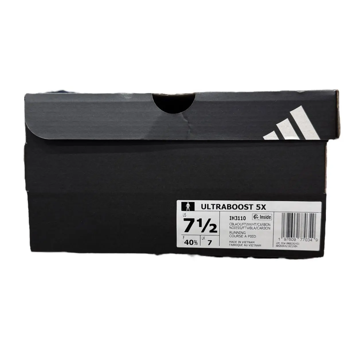 Adidas shoes - Adidas Ultraboost 5X - Ultraboost - IH3110 - Black (UPC: 0197609770349) 5