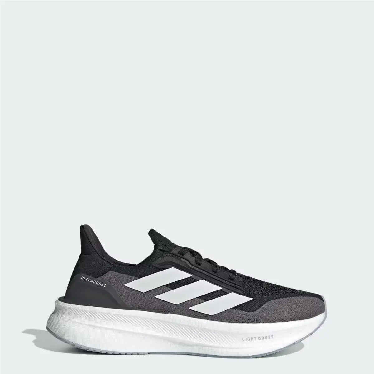 Men`s Adidas Ultraboost 5X Running Shoes Black / White / Carbon Sz 9 IH3110