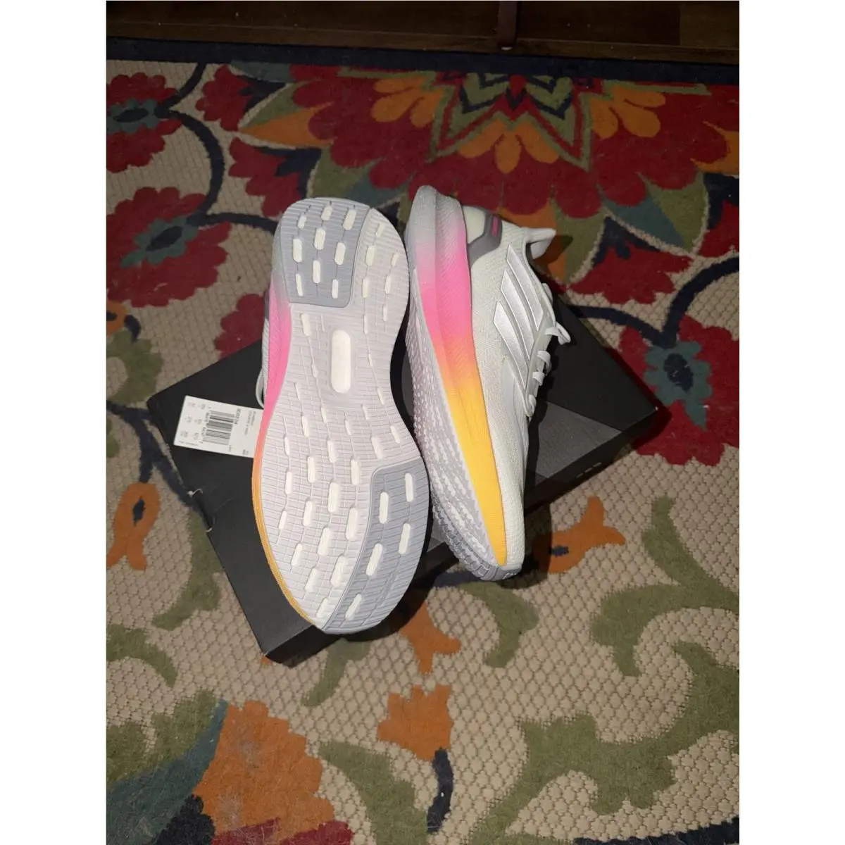 Adidas shoes - adidas PureBoost 5 - PureBoost - IE0524 - White, Manufacturer: Cloud White/Silver Metallic/Spark 1