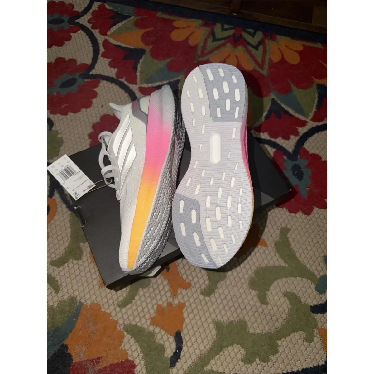 Adidas shoes - adidas PureBoost 5 - PureBoost - IE0524 - White, Manufacturer: Cloud White/Silver Metallic/Spark 2