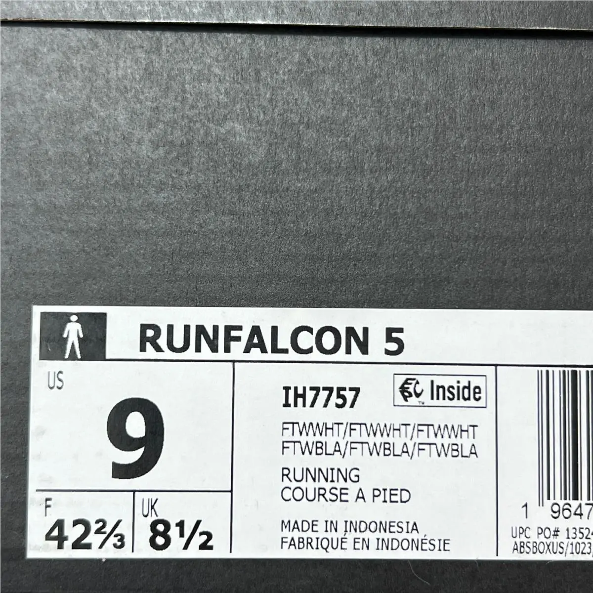 Adidas shoes - Adidas Runfalcon 5 - Runfalcon - IH7757 - White 10