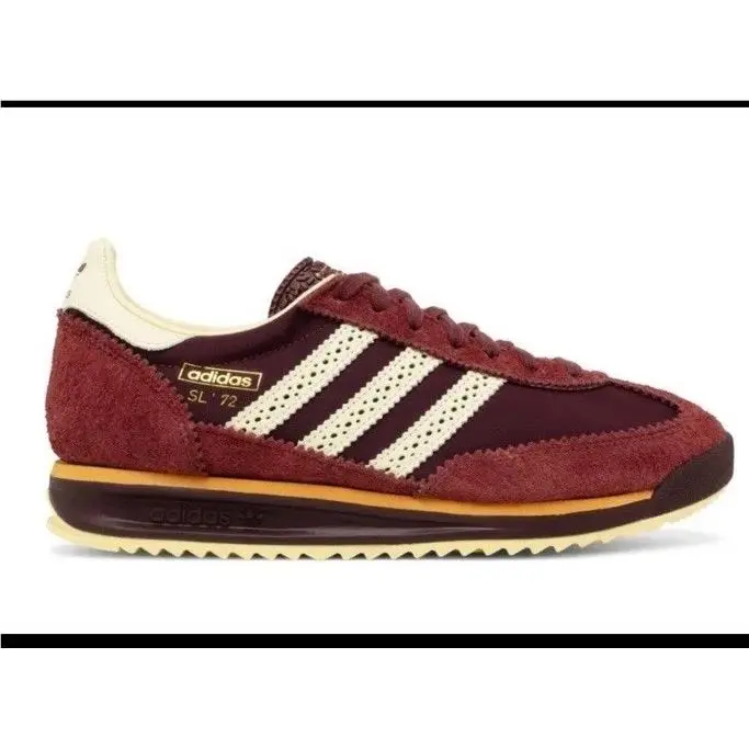 Size 10 Men’s - Adidas West Nyc x Tip Top Shoes x SL 72 RS 85th Anniversary Wine