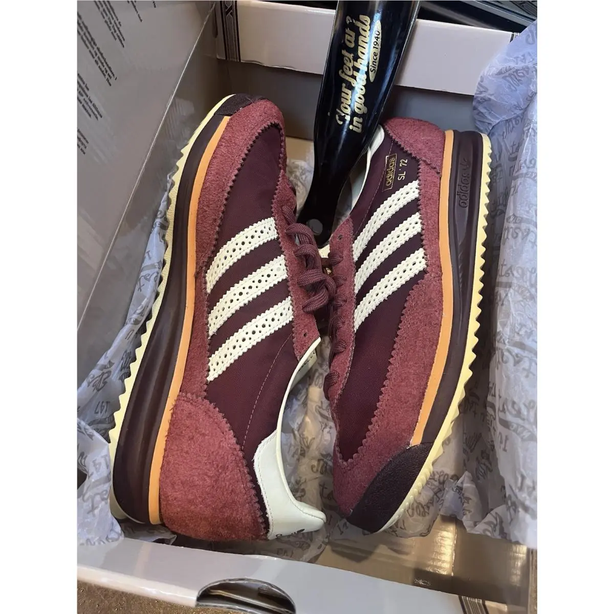 Adidas shoes - adidas SL 72 - JQ0989 - Red 0