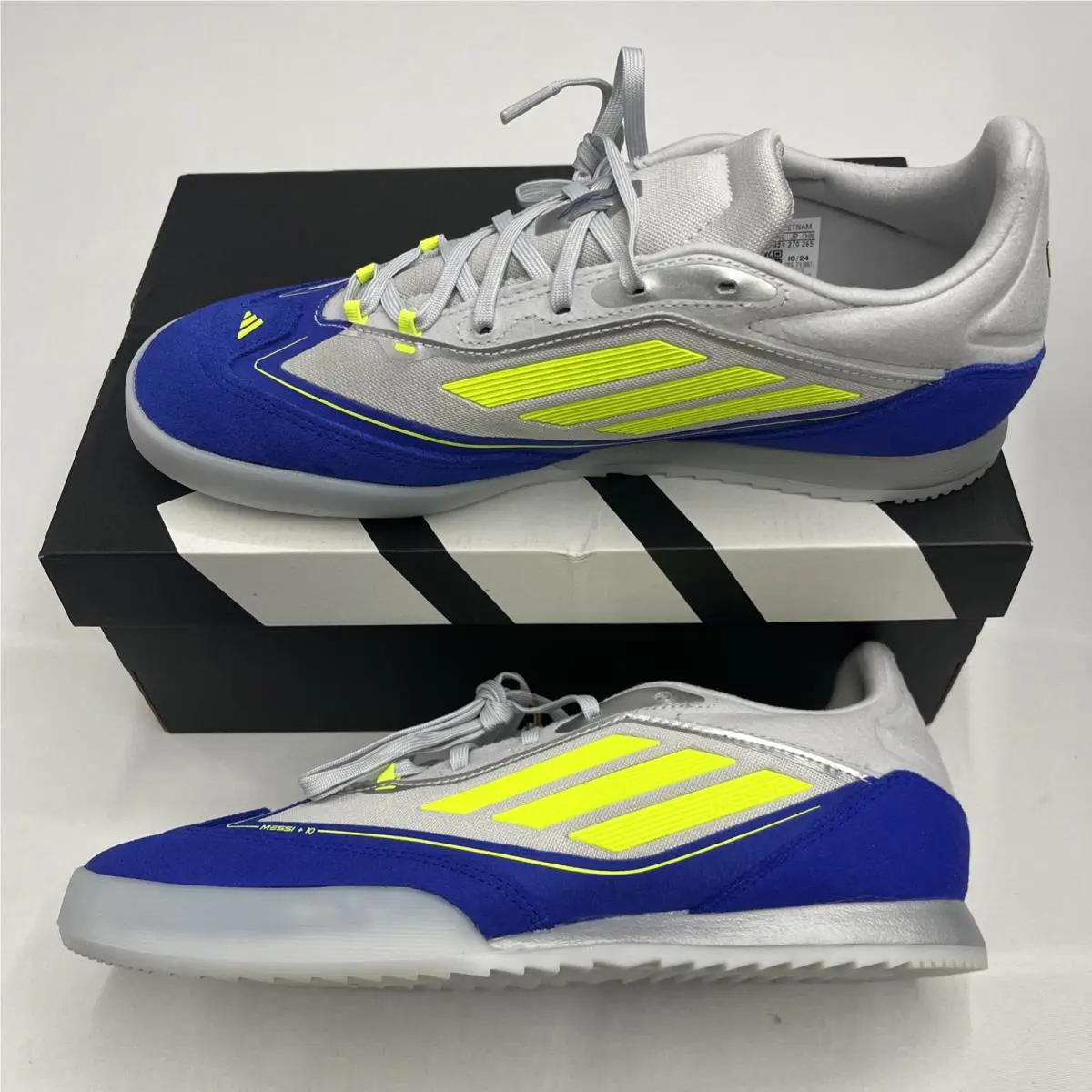 Adidas shoes - adidas adizero F50 - adizero - JH8830 - Multicolor, Manufacturer: Cloud White/Gold Metallic/Blue Burst 1