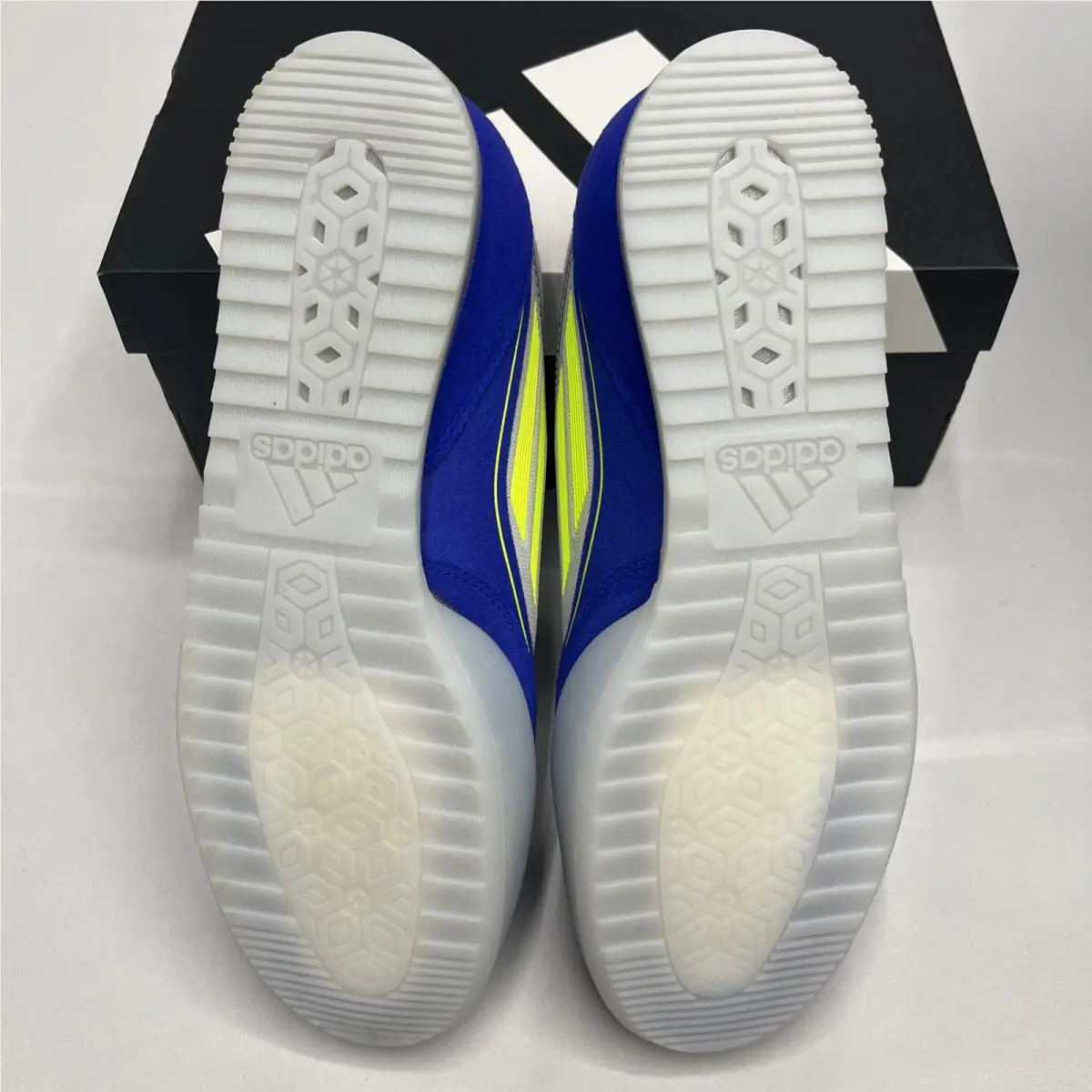 Adidas shoes - adidas adizero F50 - adizero - JH8830 - Multicolor, Manufacturer: Cloud White/Gold Metallic/Blue Burst 6