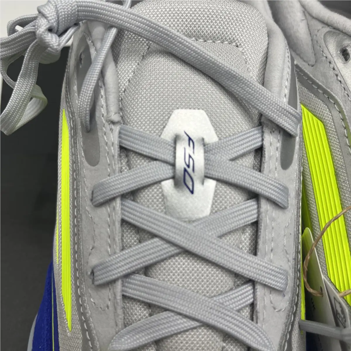 Adidas shoes - adidas adizero F50 - adizero - JH8830 - Multicolor, Manufacturer: Cloud White/Gold Metallic/Blue Burst 8