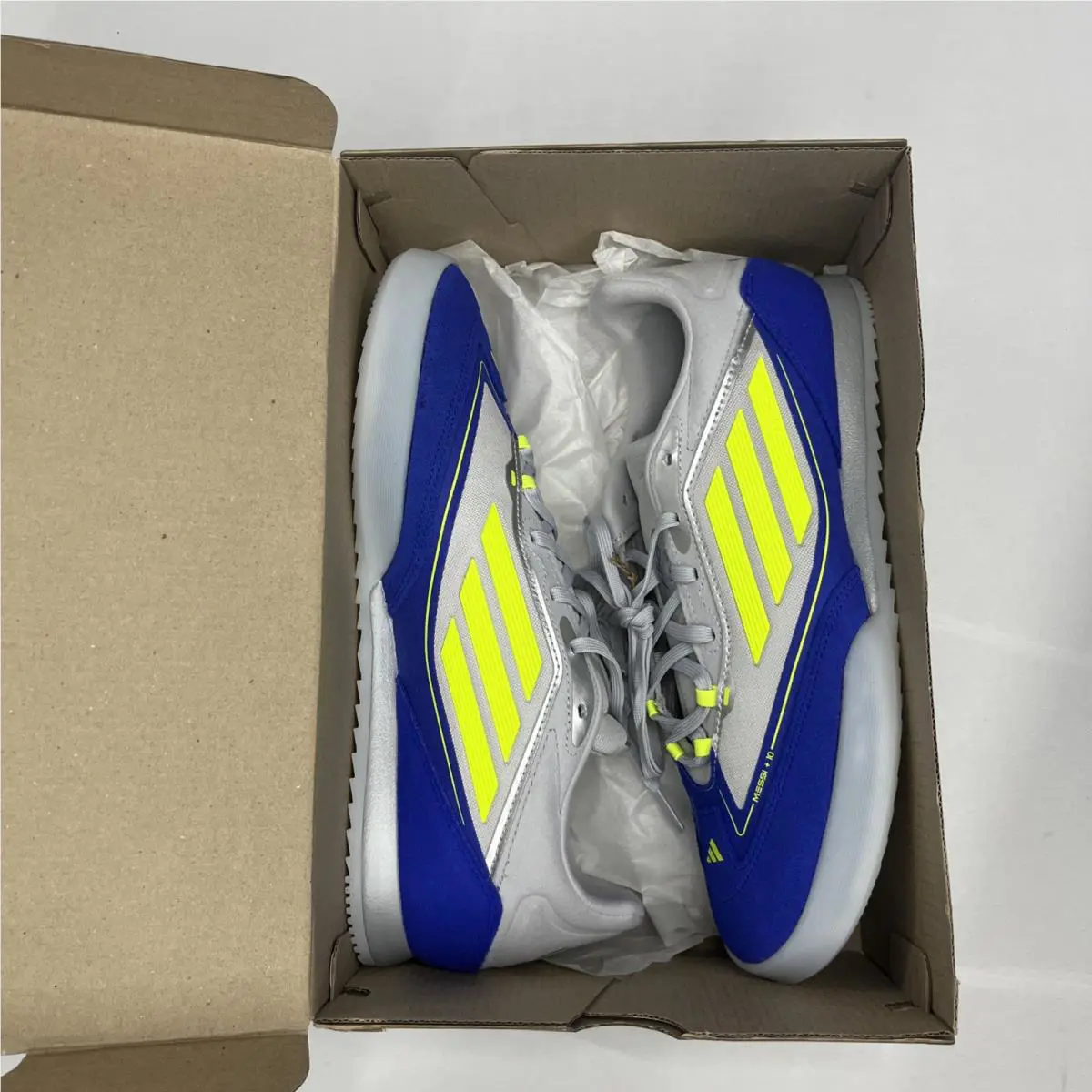 Adidas shoes - adidas adizero F50 - adizero - JH8830 - Multicolor, Manufacturer: Cloud White/Gold Metallic/Blue Burst 11