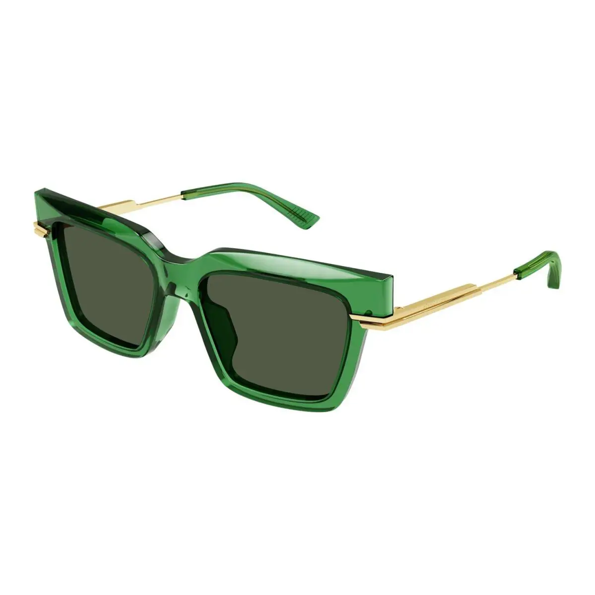 Bottega Veneta BV1242S Green Gold/green 003 Sunglasses