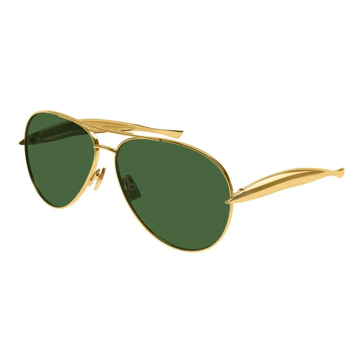 Bottega Veneta BV1305S Gold/green 001 Sunglasses