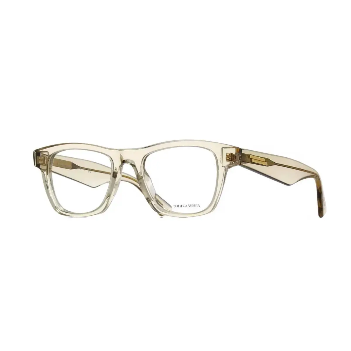Bottega Veneta BV1120O Beige Crystal 003 Eyeglasses