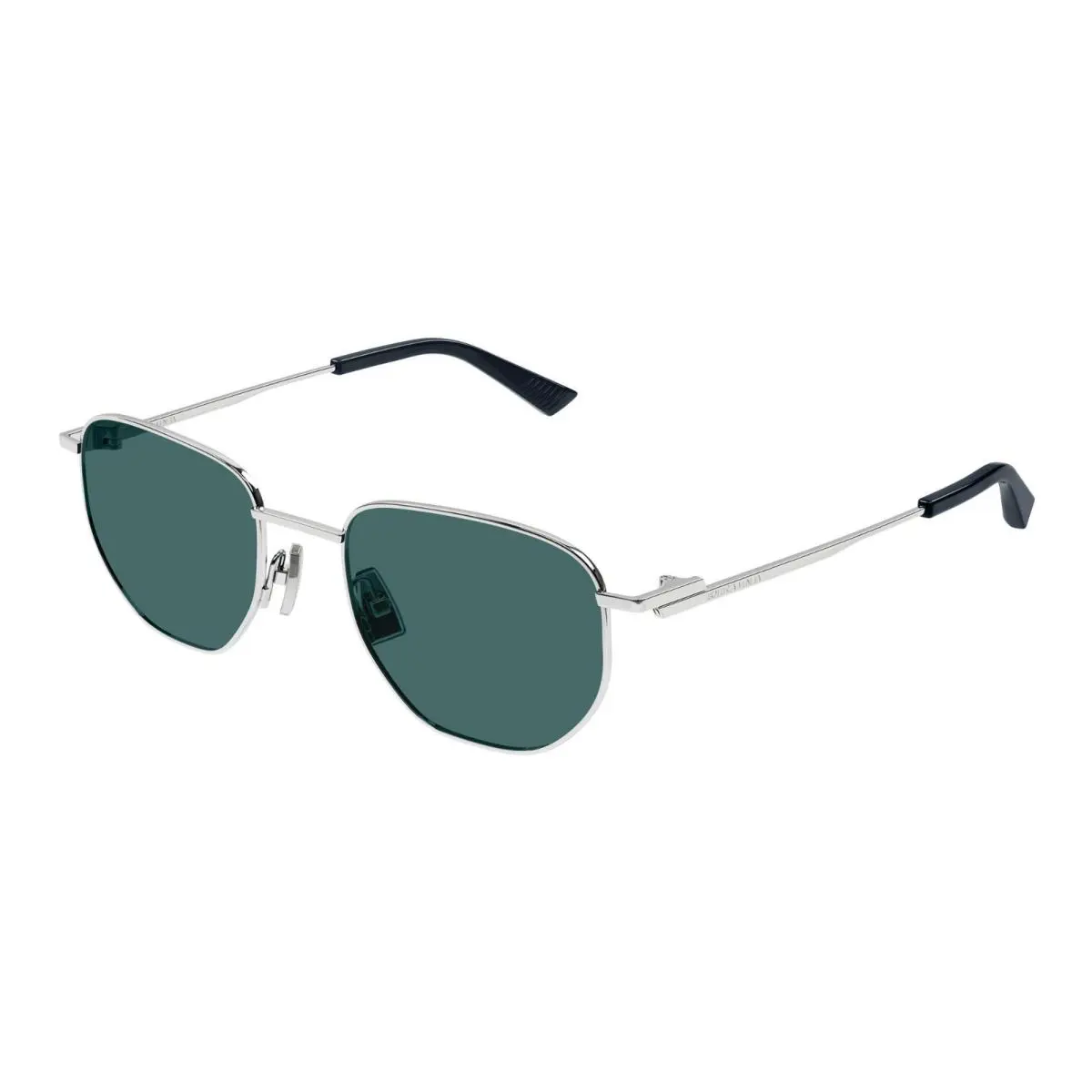 Bottega Veneta BV1301S Silver/green 004 Sunglasses