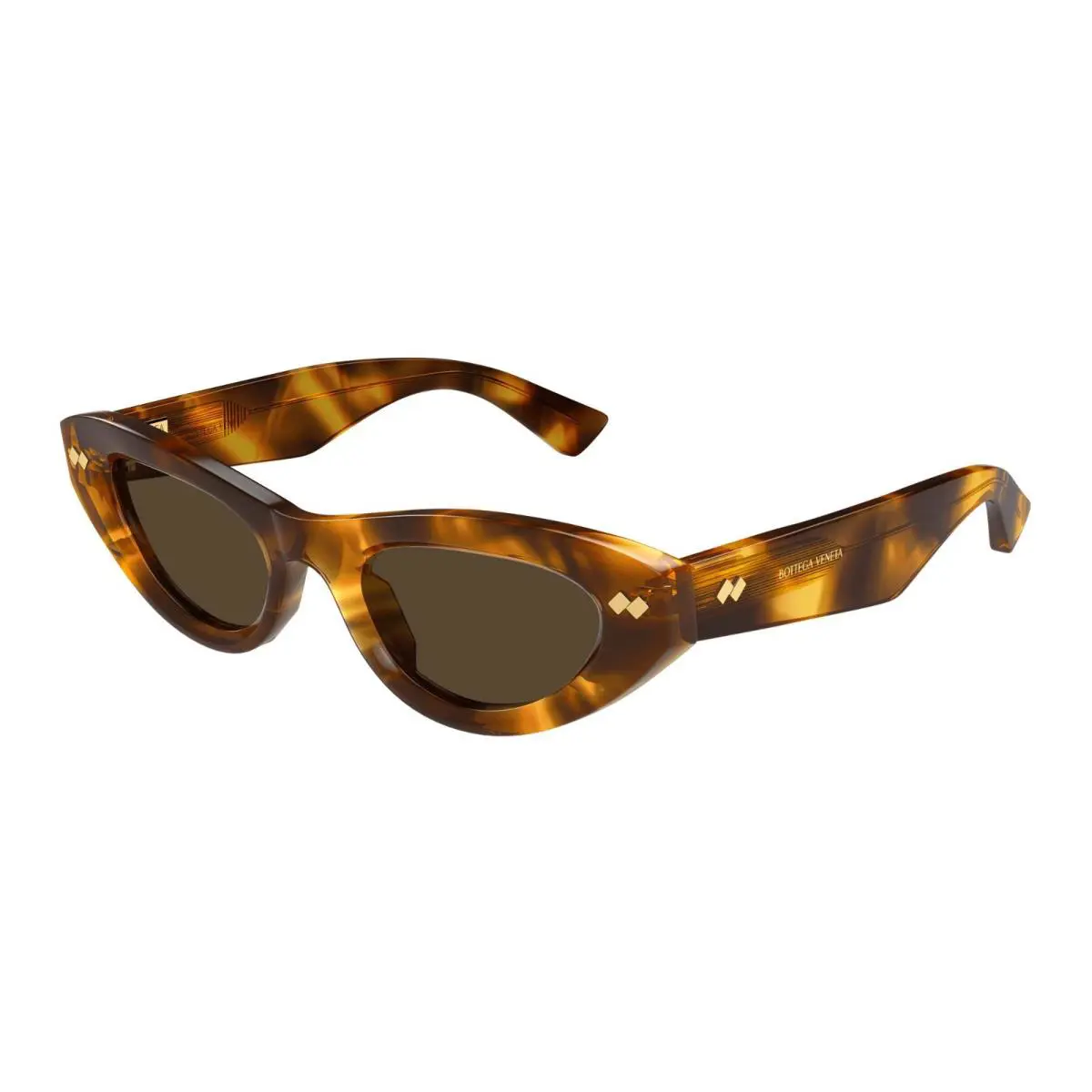 Bottega Veneta BV1350S Havana/brown 002 Sunglasses