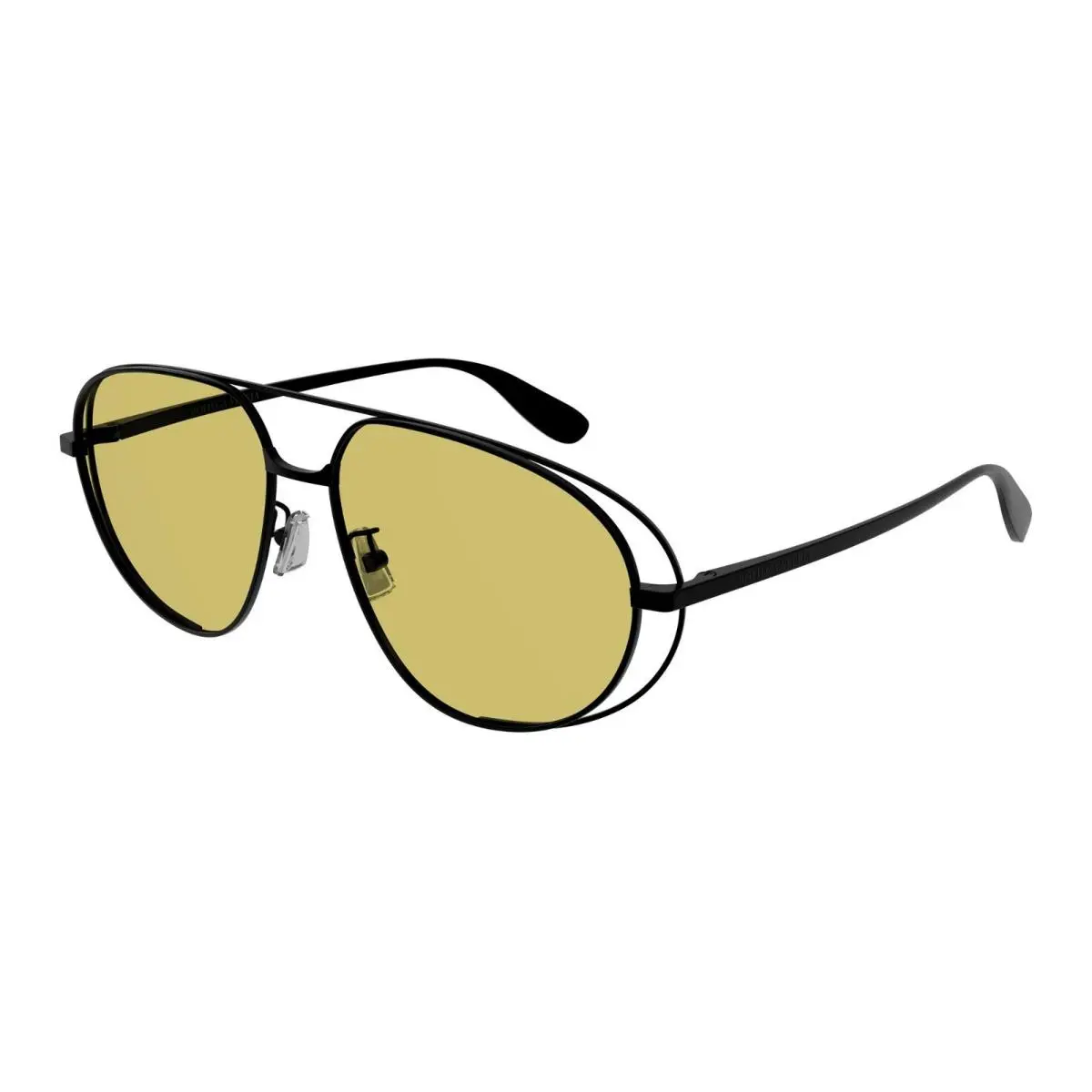Bottega Veneta BV1344S Black/yellow 002 Sunglasses