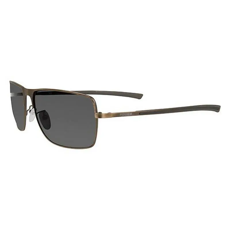 Police Sunglasses Spl149-0Kaa Race Gunmetal Metal 61-15-140