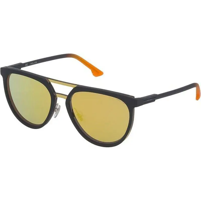 Police Sunglasses Spl586-Gfsx Wave Black Sunset Plastic 99-0-145