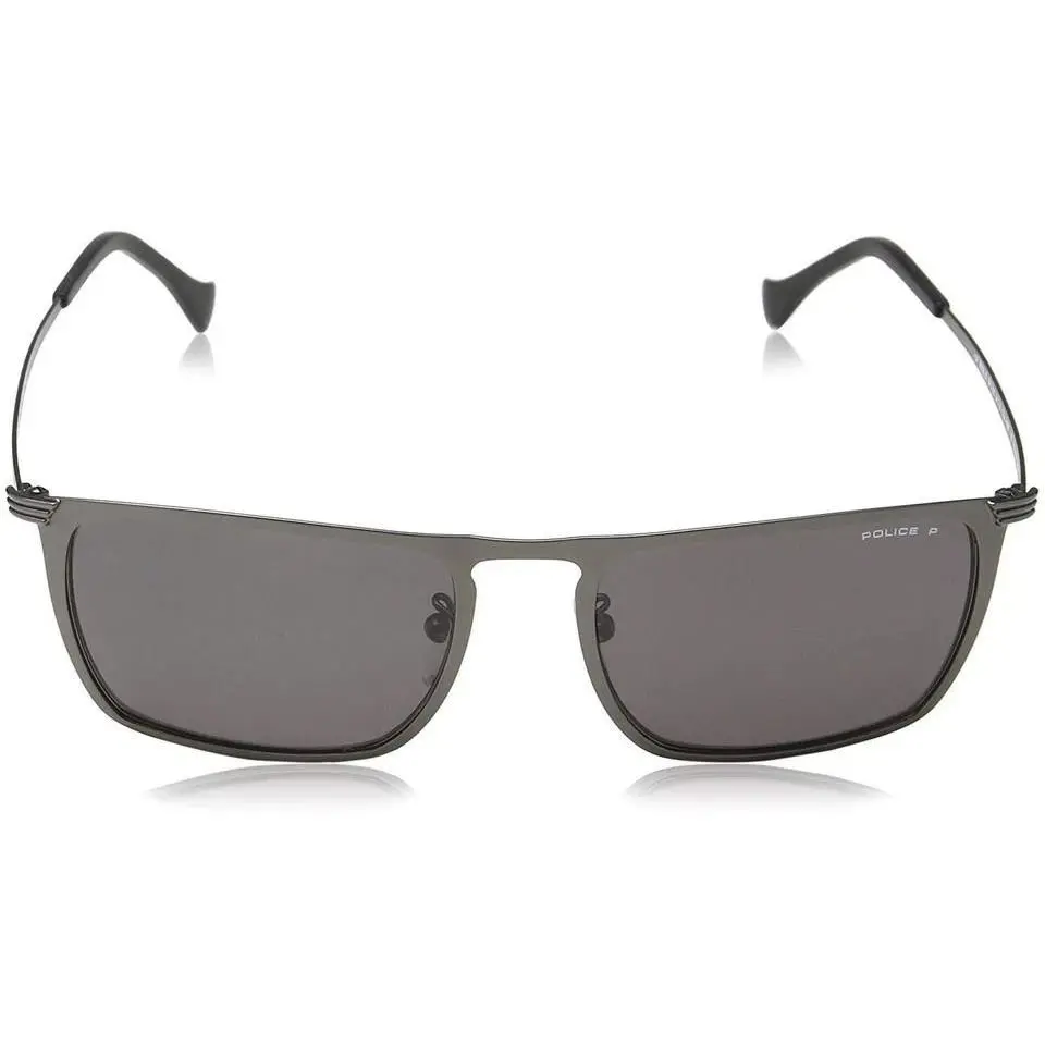 Police Sunglasses Spl155-H68P Rival Gunmetal Metal 54-18-145