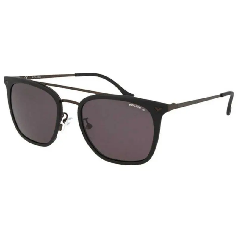 Police Sunglasses Spl152N-U28P Impact Black Metal 53-20-140