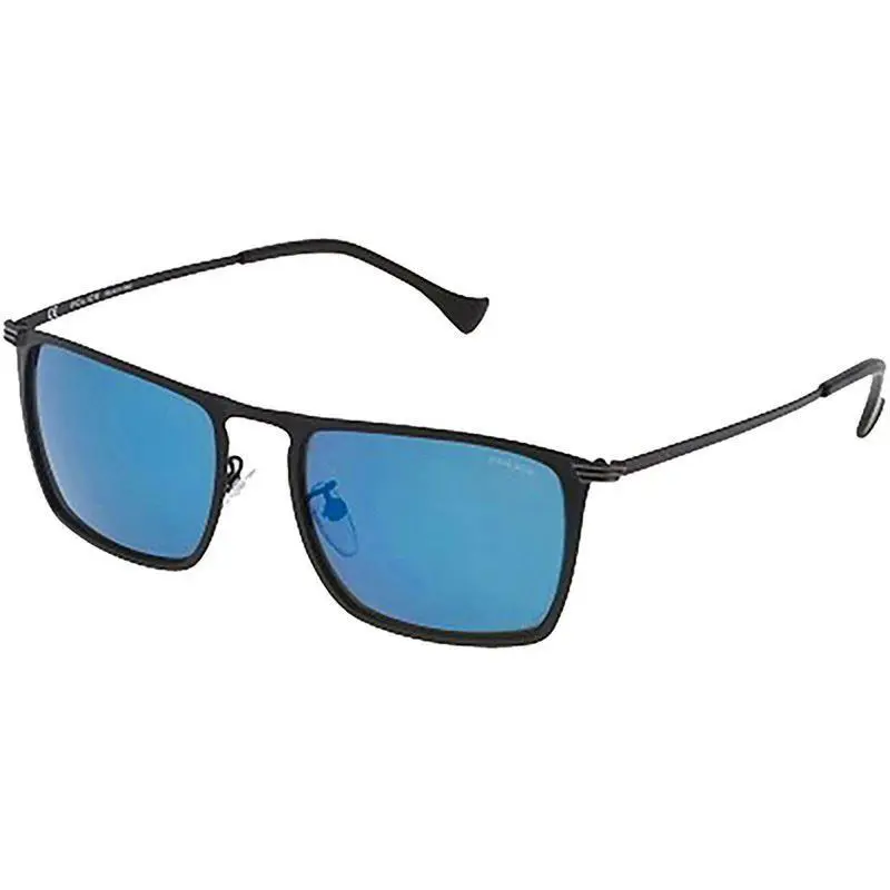 Police Sunglasses Spl155-599B Rival Black Metal 54-18-145