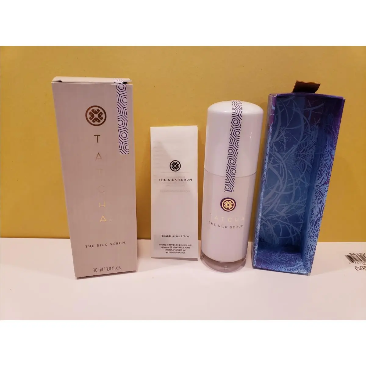Tatcha The Silk Serum 1.0 oz White Packaging