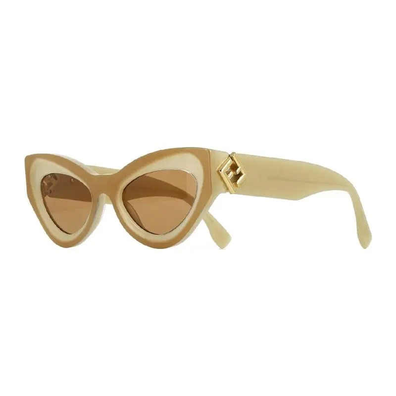 Fendi FE40146I 95N Shiny Green/green 52-20-140 Sunglasses